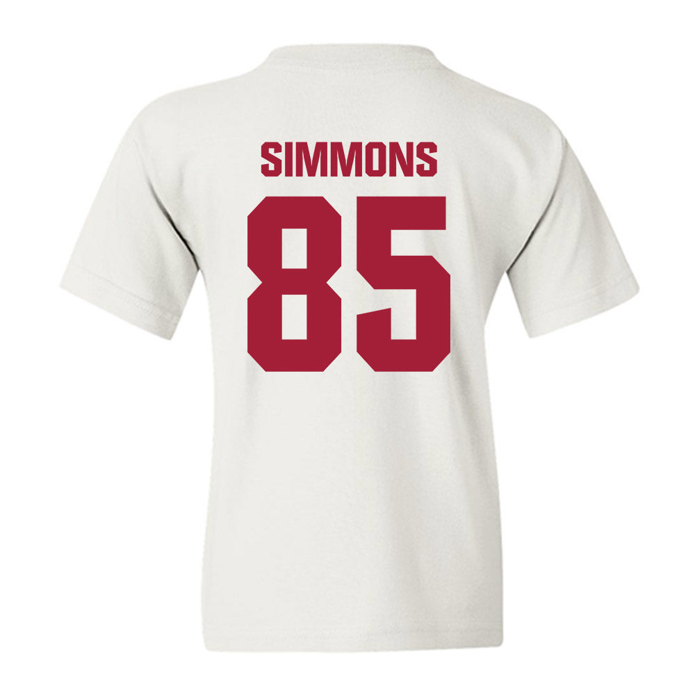 Alabama - Football Alumni : Jim Simmons - Classic Shersey Youth T-Shirt