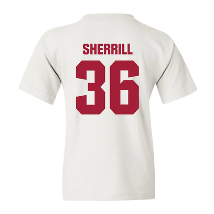 Alabama - Football Alumni : Jackie Sherrill - Classic Shersey Youth T-Shirt