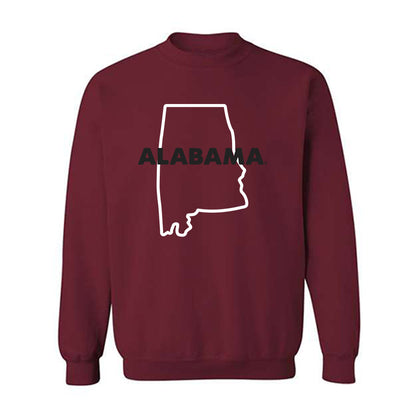 Alabama - Football Alumni : Jim Simmons - Classic Shersey Crewneck Sweatshirt