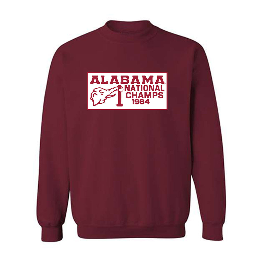 Alabama - Football Alumni : Jim Simmons - Alumni Classic Shersey Crewneck Sweatshirt