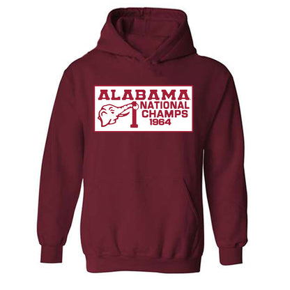 Alabama - Football Alumni : Jim Simmons - Alumni Classic Shersey Hooded Sweatshirt