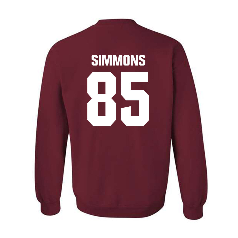 Alabama - Football Alumni : Jim Simmons - Classic Shersey Crewneck Sweatshirt