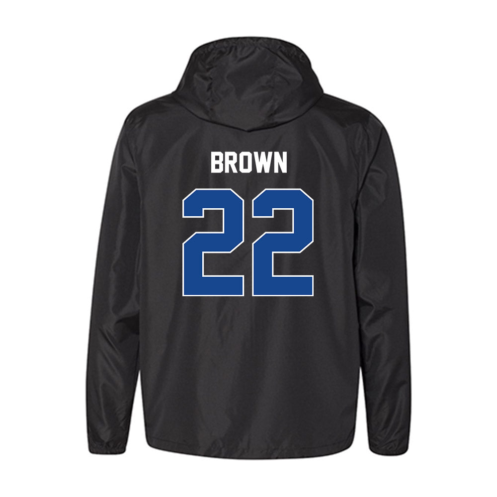 Georgia State - NCAA Men's Basketball : Malachi Brown - Windbreaker-1