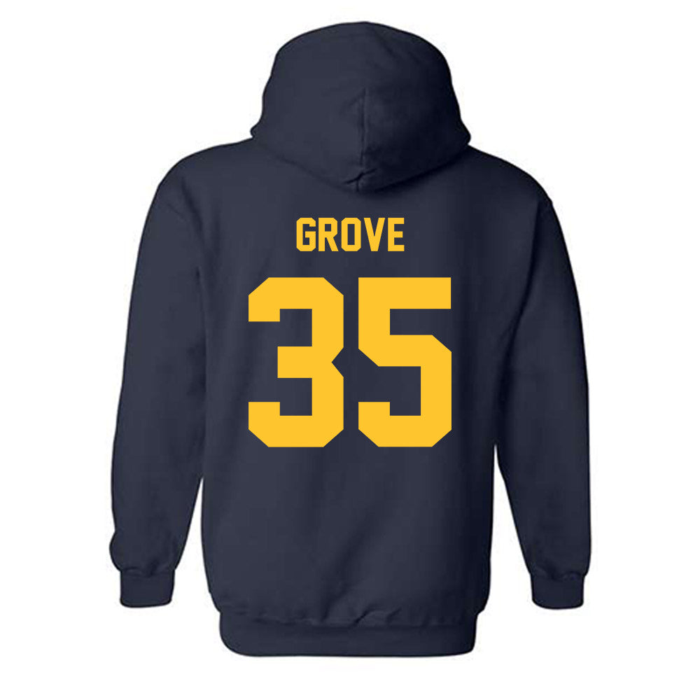 UC Berkeley - NCAA Baseball : Tanner Grove - Sports Shersey Hooded Sweatshirt-1