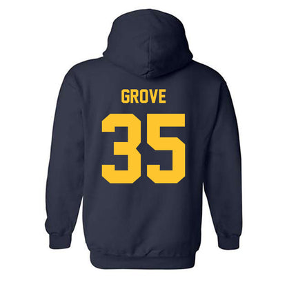UC Berkeley - NCAA Baseball : Tanner Grove - Sports Shersey Hooded Sweatshirt-1