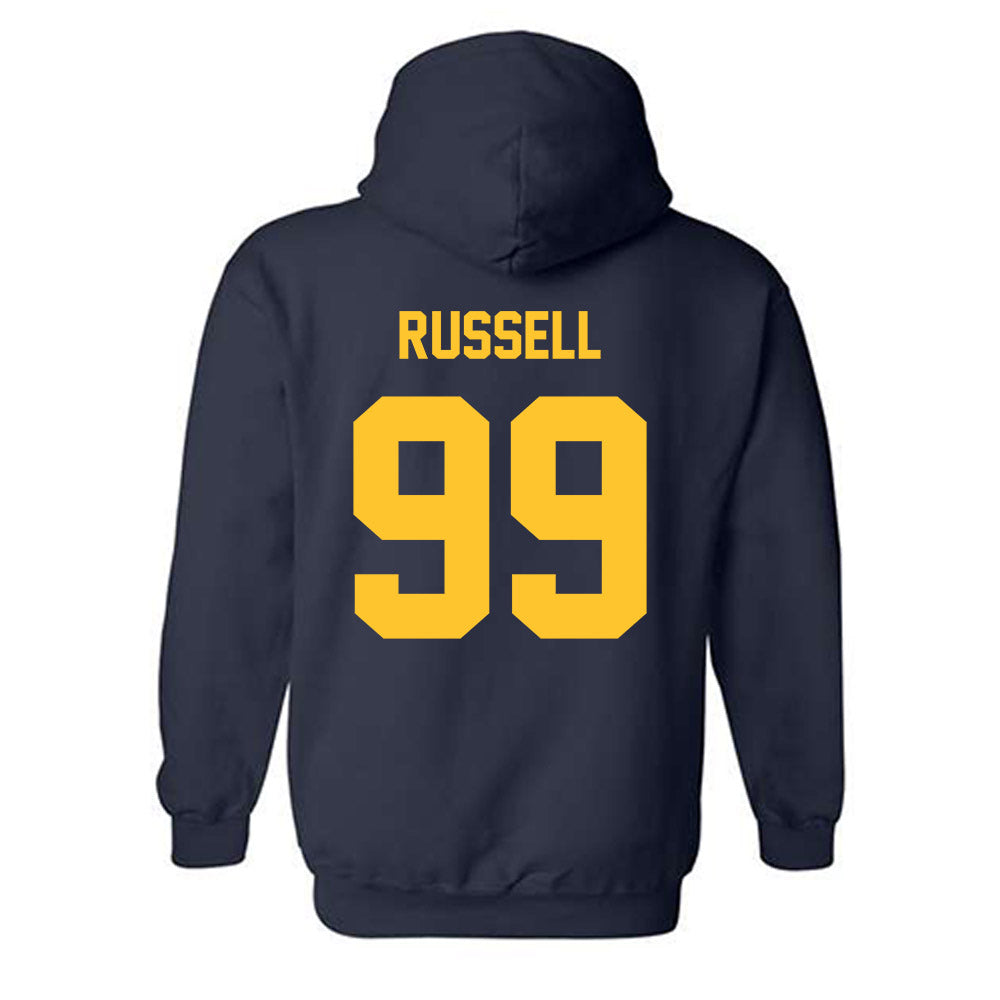 UC Berkeley - NCAA Baseball : Duncan Russell - Sports Shersey Hooded Sweatshirt-1