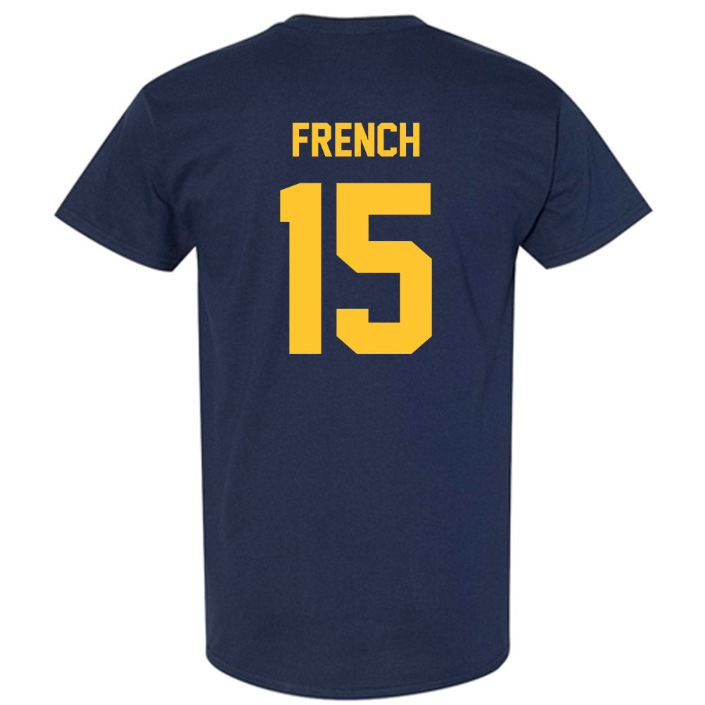 UC Berkeley - NCAA Baseball : Jacob French - Sports Shersey T-Shirt-1