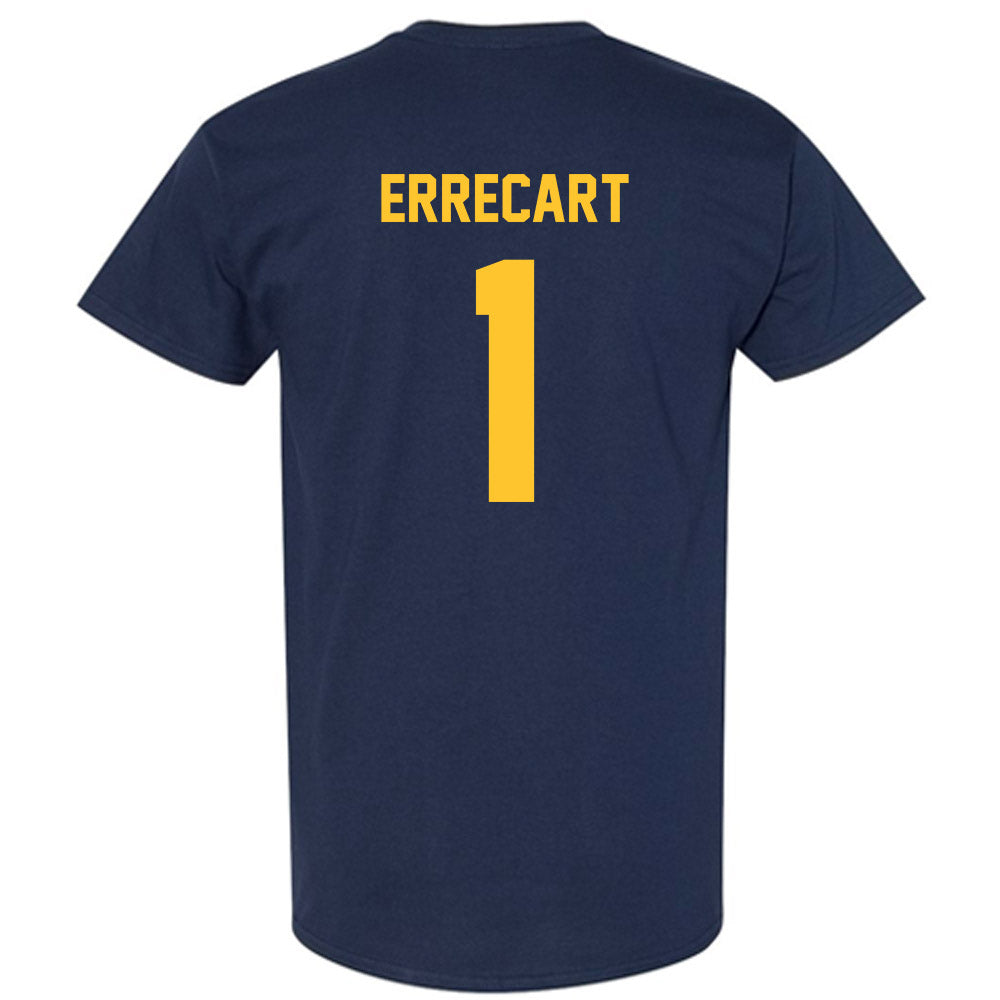 UC Berkeley - NCAA Baseball : Brady Errecart - Sports Shersey T-Shirt-1