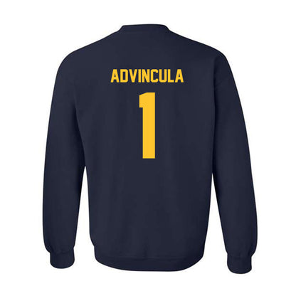 UC Berkeley - NCAA Baseball : Jarren Advincula - Sports Shersey Crewneck Sweatshirt