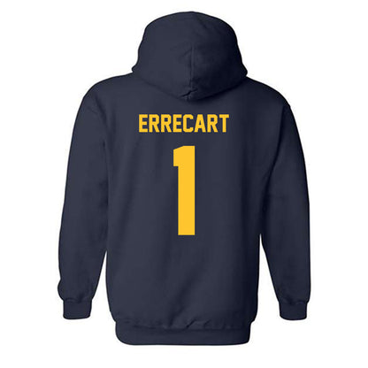 UC Berkeley - NCAA Baseball : Brady Errecart - Sports Shersey Hooded Sweatshirt-1