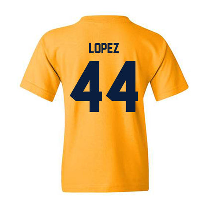 UC Berkeley - NCAA Baseball : Jordy Lopez - Youth T-Shirt-1