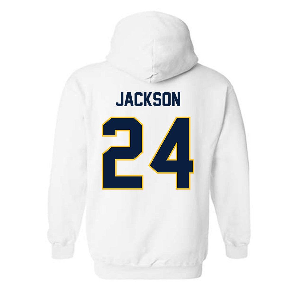 UC Berkeley - NCAA Softball : Emma Jackson - Sports Shersey Hooded Sweatshirt-1