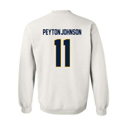 UC Berkeley - NCAA Softball : Nina Peyton-Johnson - Sports Shersey Crewneck Sweatshirt-1