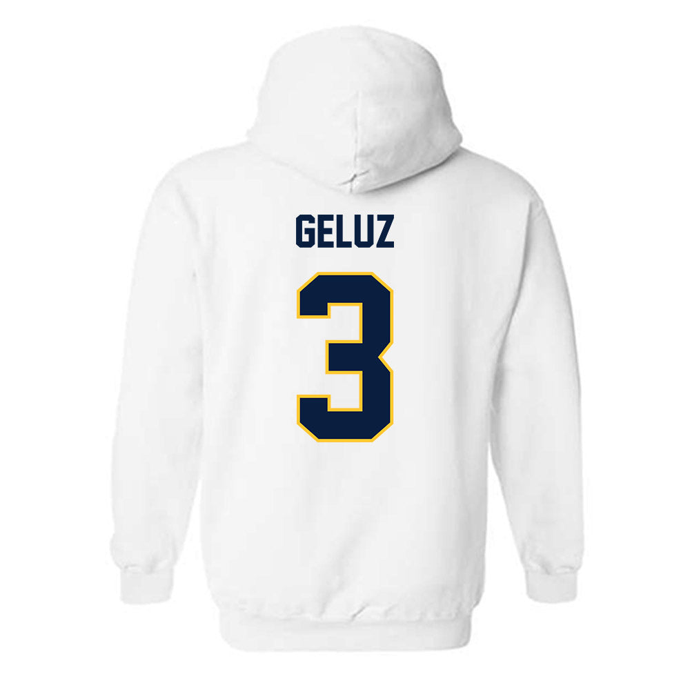 UC Berkeley - NCAA Softball : Xiomei Geluz - Sports Shersey Hooded Sweatshirt-1