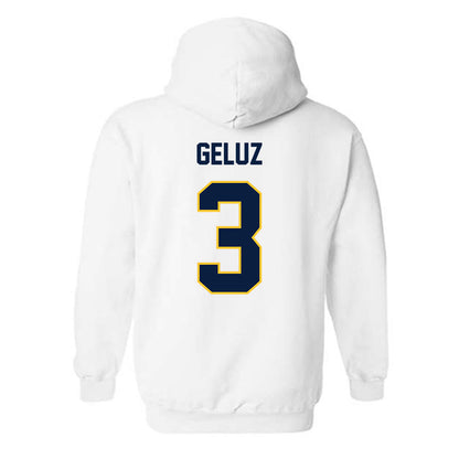 UC Berkeley - NCAA Softball : Xiomei Geluz - Sports Shersey Hooded Sweatshirt-1