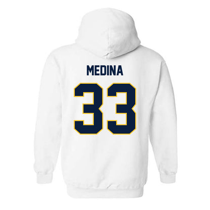 UC Berkeley - NCAA Softball : Holly Medina - Sports Shersey Hooded Sweatshirt-1