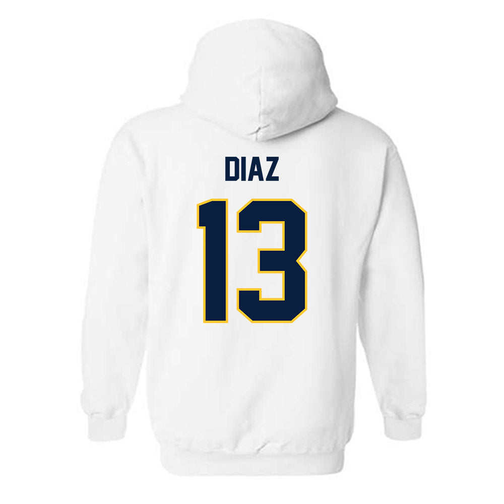 UC Berkeley - NCAA Softball : Jade Diaz - Sports Shersey Hooded Sweatshirt-1