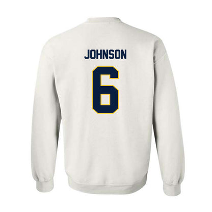 UC Berkeley - NCAA Softball : D'Auna Johnson - Sports Shersey Crewneck Sweatshirt-1