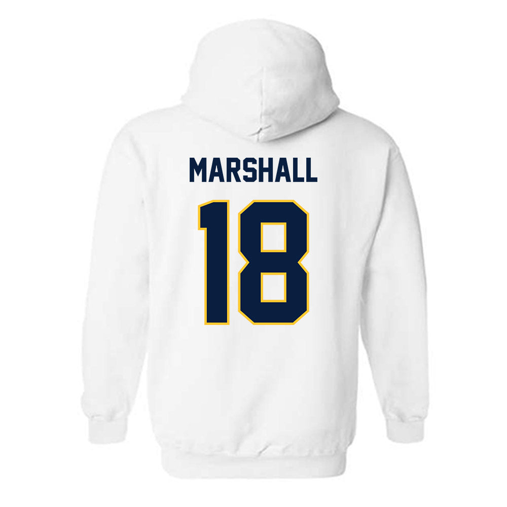 UC Berkeley - NCAA Softball : Natalie Marshall - Sports Shersey Hooded Sweatshirt-1
