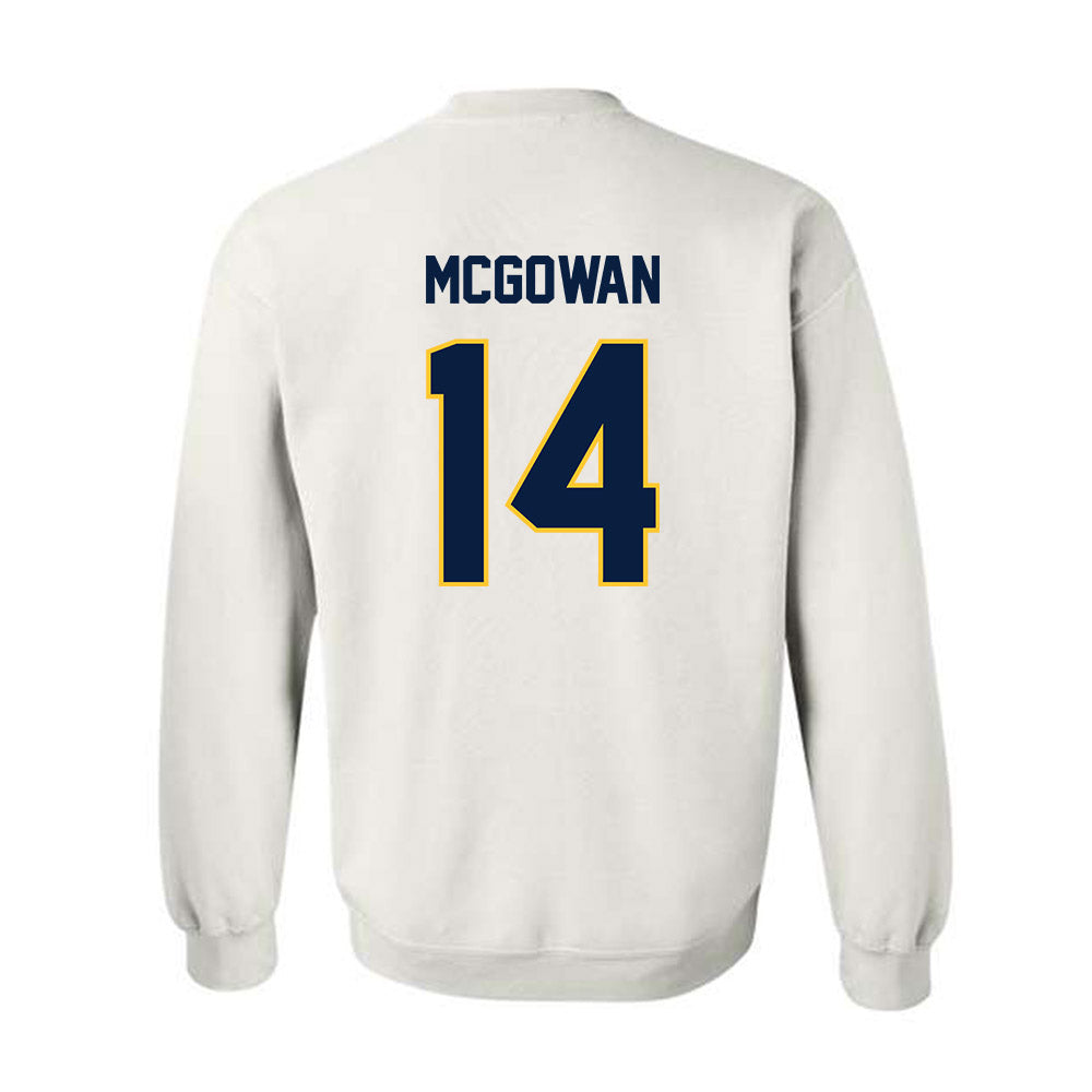 UC Berkeley - NCAA Softball : Mya McGowan - Sports Shersey Crewneck Sweatshirt-1