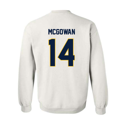 UC Berkeley - NCAA Softball : Mya McGowan - Sports Shersey Crewneck Sweatshirt-1
