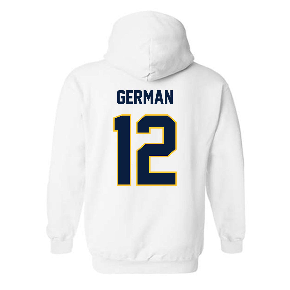 UC Berkeley - NCAA Softball : Anya German - Sports Shersey Hooded Sweatshirt-1