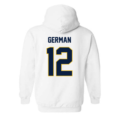 UC Berkeley - NCAA Softball : Anya German - Sports Shersey Hooded Sweatshirt-1