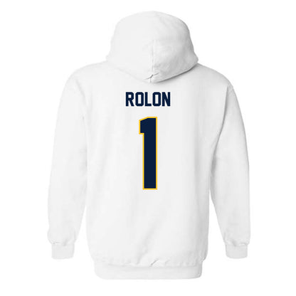 UC Berkeley - NCAA Softball : Sophia Rolon - Sports Shersey Hooded Sweatshirt-1