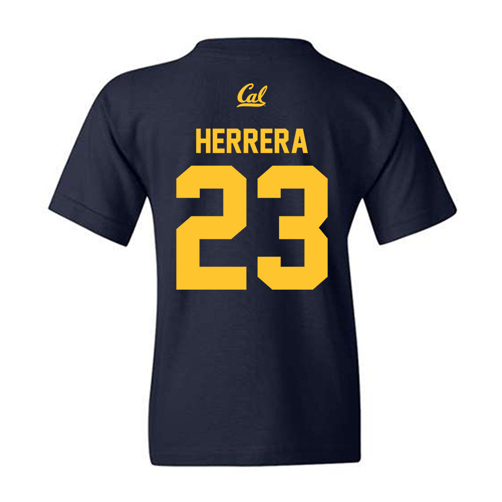 UC Berkeley - NCAA Softball : Alyssa Herrera - Sports Shersey Youth T-Shirt-1