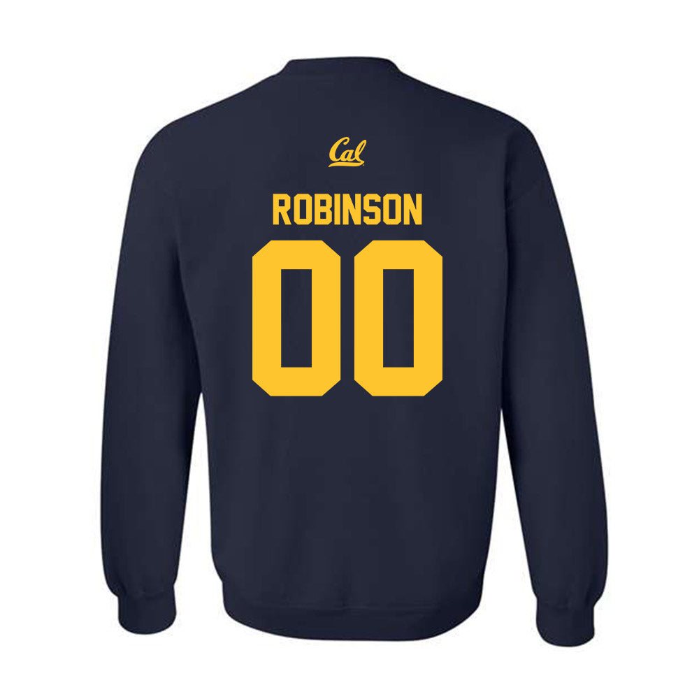 UC Berkeley - NCAA Softball : Gator Robinson - Sports Shersey Crewneck Sweatshirt-1