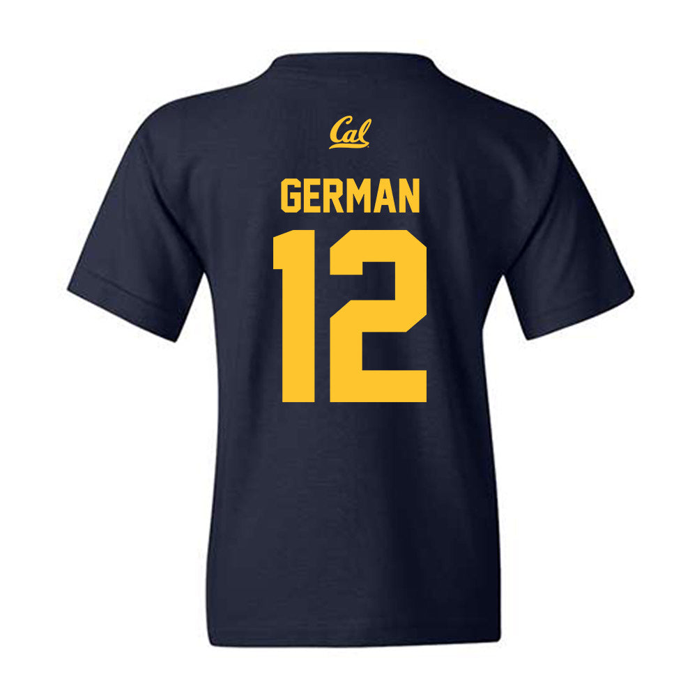 UC Berkeley - NCAA Softball : Anya German - Sports Shersey Youth T-Shirt-1