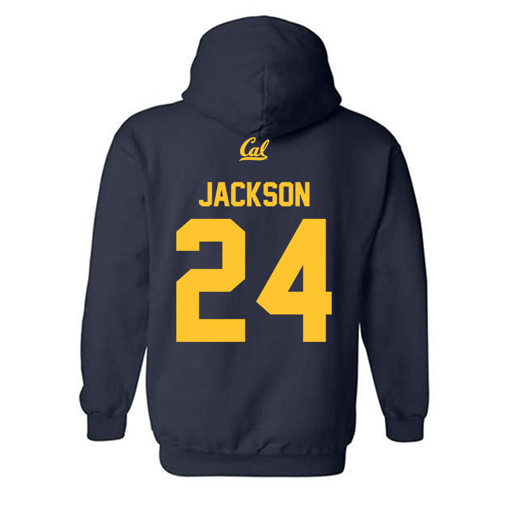 UC Berkeley - NCAA Softball : Emma Jackson - Sports Shersey Hooded Sweatshirt-1