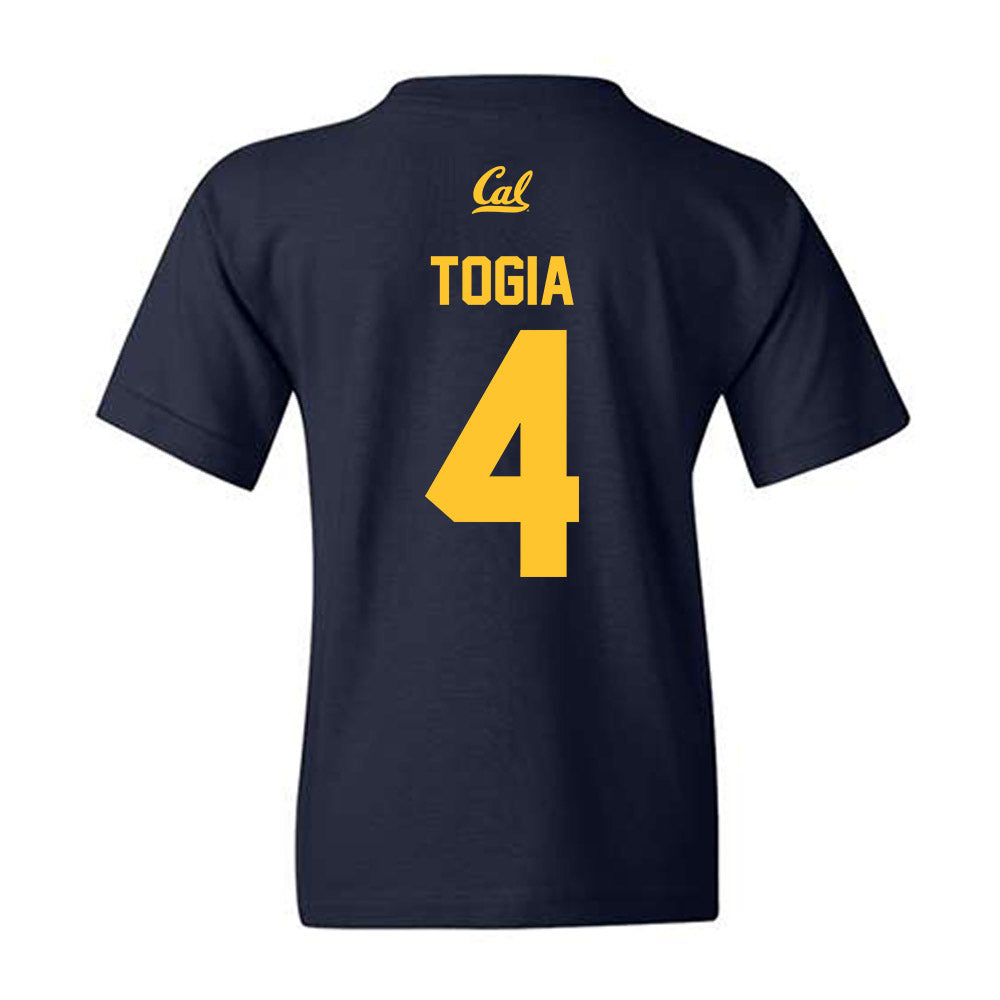 UC Berkeley - NCAA Softball : Anaya Togia - Sports Shersey Youth T-Shirt-1
