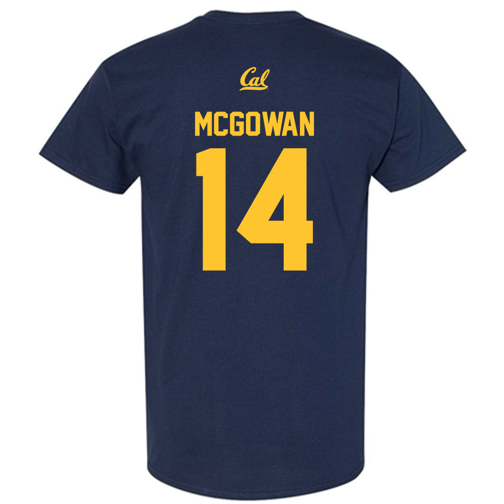 UC Berkeley - NCAA Softball : Mya McGowan - Sports Shersey T-Shirt-1