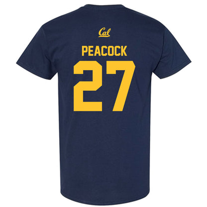 UC Berkeley - NCAA Softball : Taylor Peacock - Sports Shersey T-Shirt-1