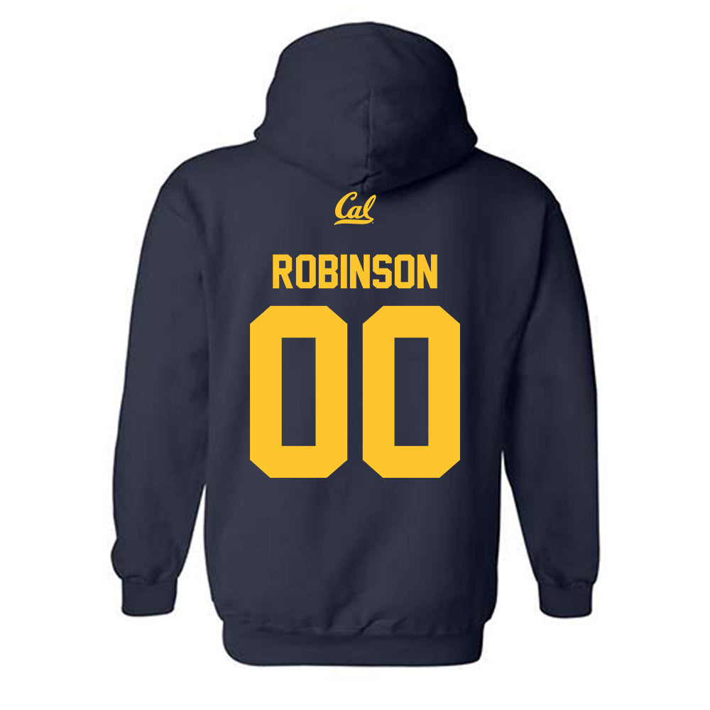 UC Berkeley - NCAA Softball : Gator Robinson - Sports Shersey Hooded Sweatshirt-1