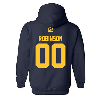 UC Berkeley - NCAA Softball : Gator Robinson - Sports Shersey Hooded Sweatshirt-1