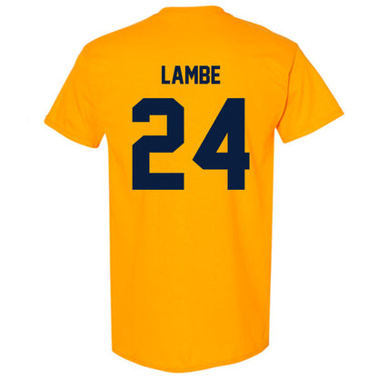 UC Berkeley - NCAA Men's Soccer : Connor Lambe - Sports Shersey T-Shirt-1