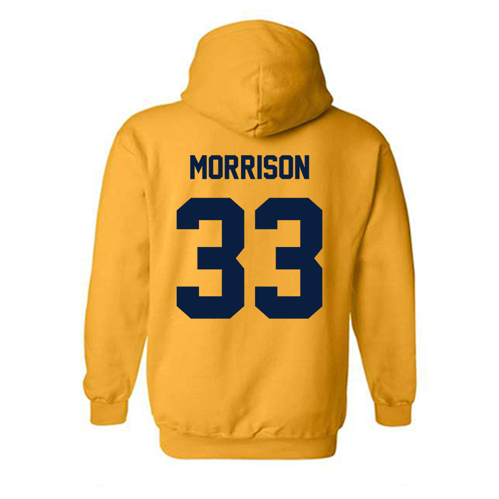 UC Berkeley - NCAA Men's Soccer : Beau Morrison - Sports Shersey Hooded Sweatshirt-1