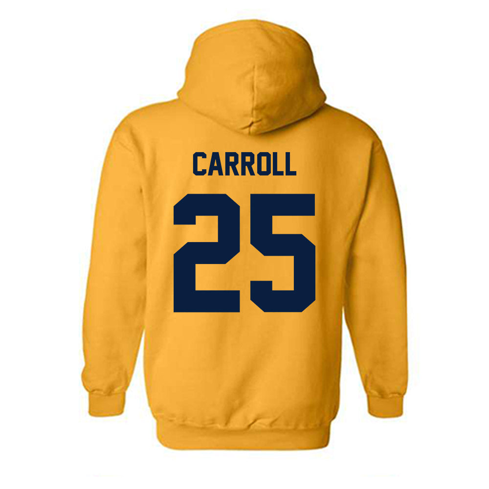 UC Berkeley - NCAA Women's Soccer : Campbell Carroll - Sports Shersey Hooded Sweatshirt-1