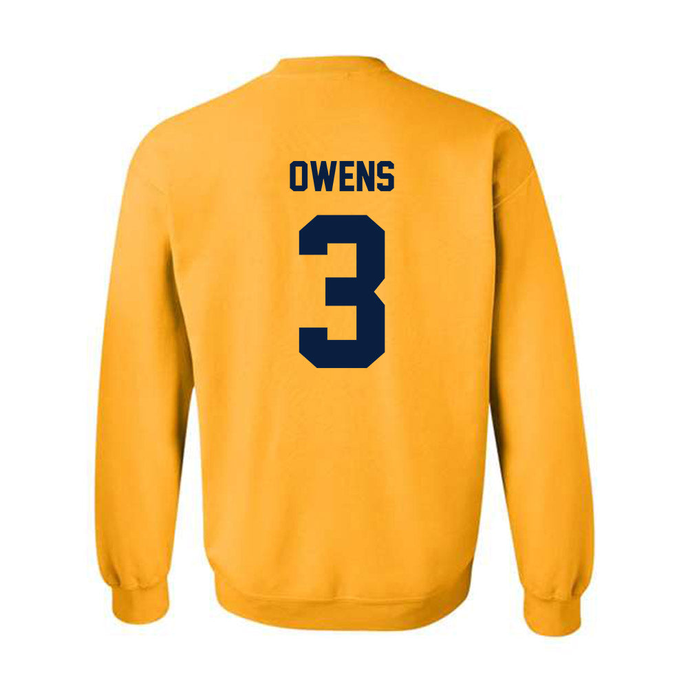 UC Berkeley - NCAA Women's Soccer : Gianna Owens - Sports Shersey Crewneck Sweatshirt-1