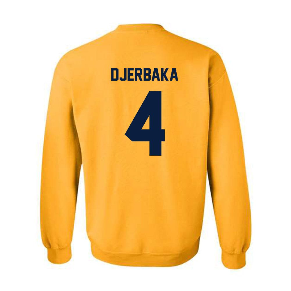 UC Berkeley - NCAA Men's Soccer : Kai Djerbaka - Sports Shersey Crewneck Sweatshirt-1