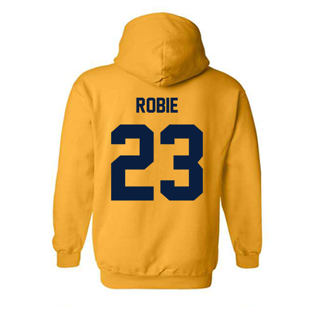 UC Berkeley - NCAA Men's Soccer : Cameron Robie - Sports Shersey Hooded Sweatshirt-1