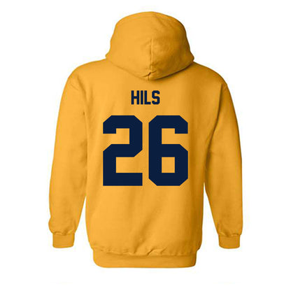 UC Berkeley - NCAA Women's Soccer : Miriam Hils - Sports Shersey Hooded Sweatshirt-1