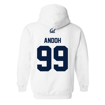UC Berkeley - NCAA Men's Soccer : Zack Andoh - Sports Shersey Hooded Sweatshirt-1