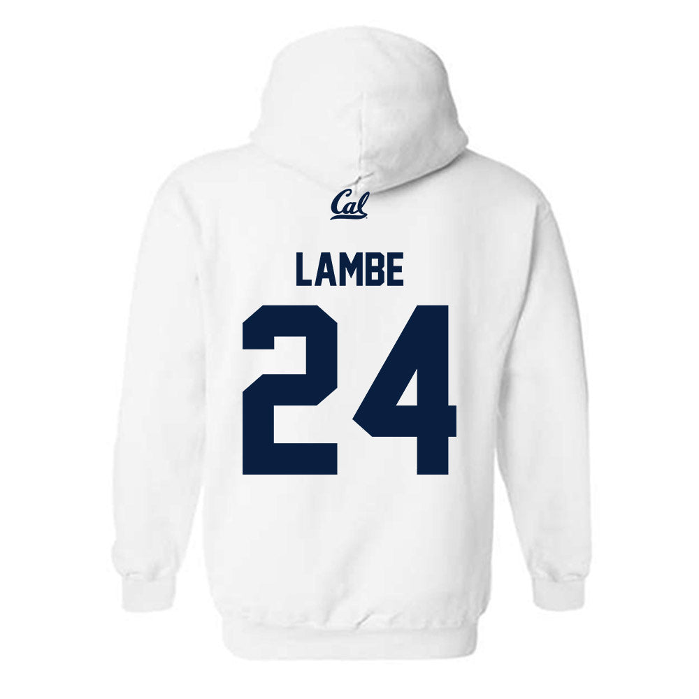 UC Berkeley - NCAA Men's Soccer : Connor Lambe - Sports Shersey Hooded Sweatshirt-1