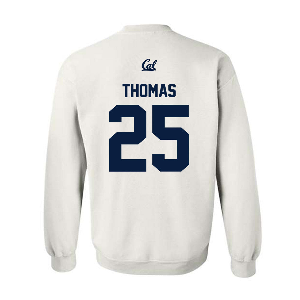 UC Berkeley - NCAA Men's Soccer : Isaiah Thomas - Sports Shersey Crewneck Sweatshirt-1