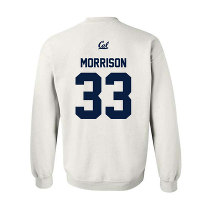 UC Berkeley - NCAA Men's Soccer : Beau Morrison - Sports Shersey Crewneck Sweatshirt-1