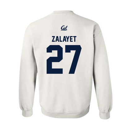UC Berkeley - NCAA Men's Soccer : Malcolm Zalayet - Sports Shersey Crewneck Sweatshirt-1