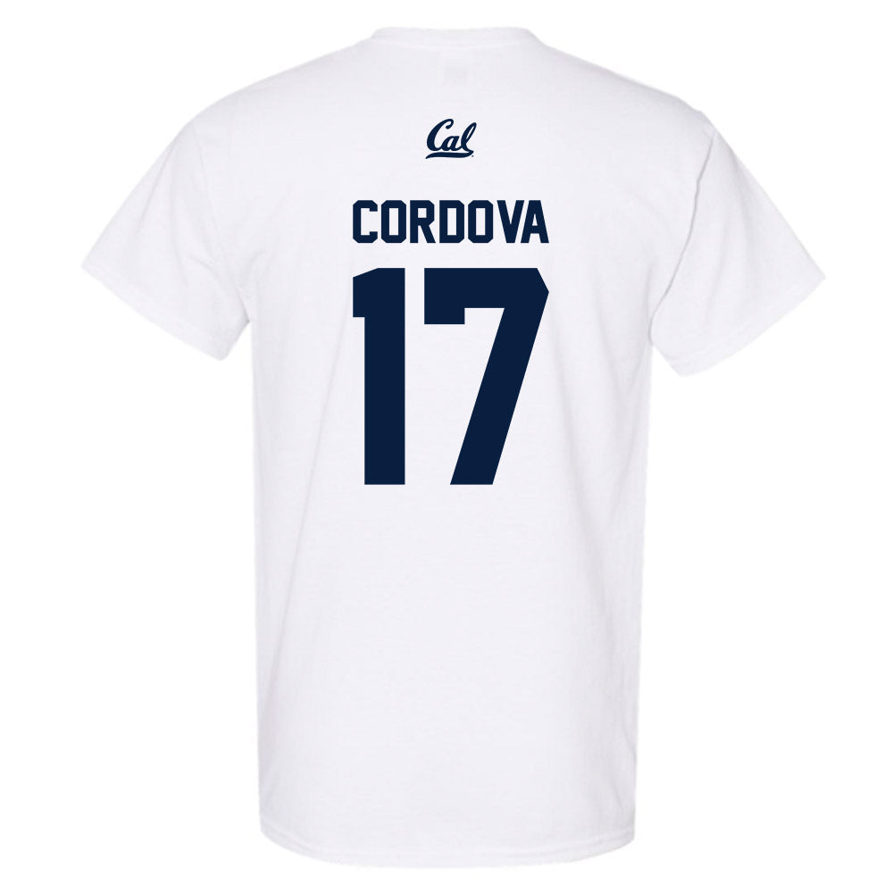 UC Berkeley - NCAA Men's Soccer : Cesar Cordova - Sports Shersey T-Shirt-1